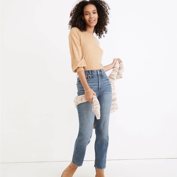 Madewell The Perfect Vintage Jean in Belbury Wash: TENCEL™ Denim Edition | 25 - Picture 1 of 10